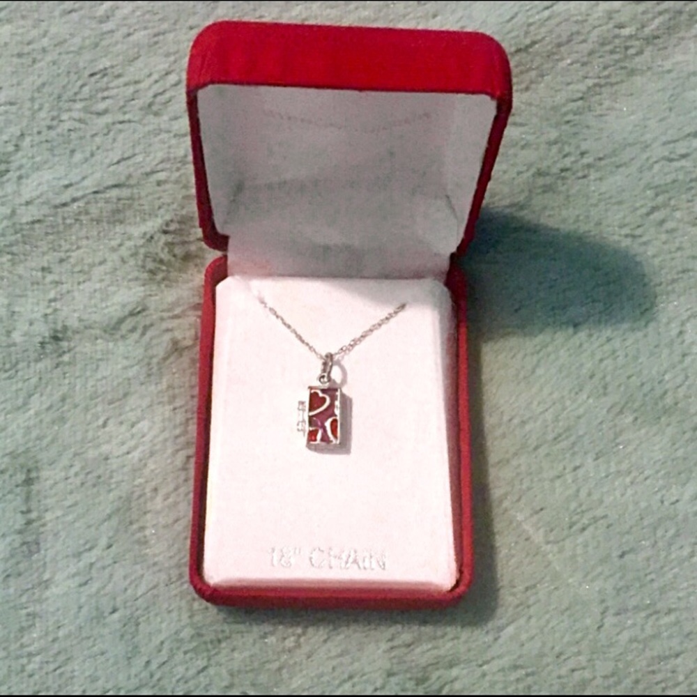🔥💎 NWT Heart Locket Necklace